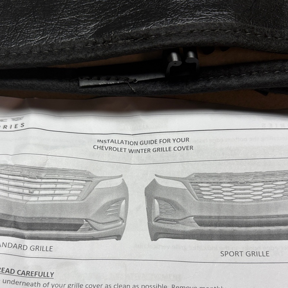 Chevrolet Winter Grille Cover